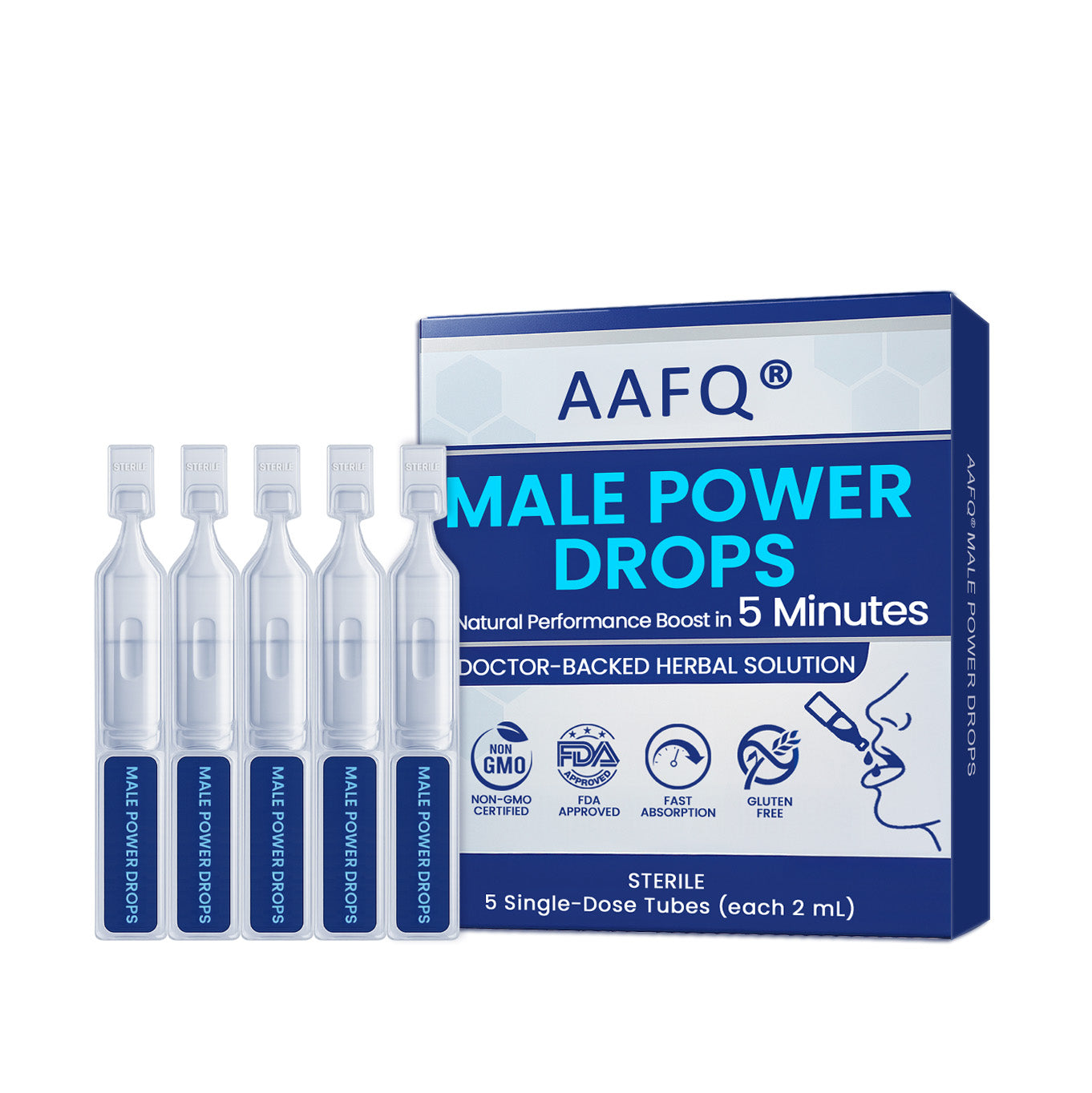 AAFQ® Male Power Drops - 2025 Upgrade: Your Pocket-Sized Secret (Promotion)