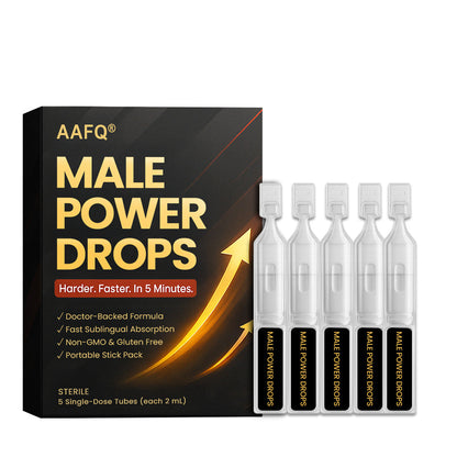 ⚡AAFQ® Male Power Drops | Fast-Acting Booster for On-Demand Confidence