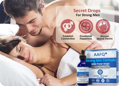AAFQ® Male Power Drops – Bottle Size for Home