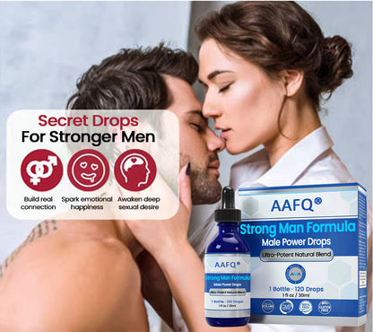 AAFQ® Male Power Drops – Bottle Size for Home