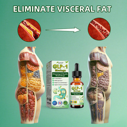AAFQ® GLP-1 Moringa Slimming & Health Boost Drops 🌈(Food-grade fat burner – Developed by Obesiity Soiciety)