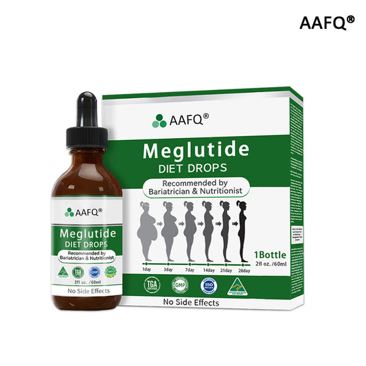 AAFQ® Meglutide（GLP-1） Slimming & Health Boost Drops🏆🏆 ( Food-grade fat burner – Developed by The Obesity Society)