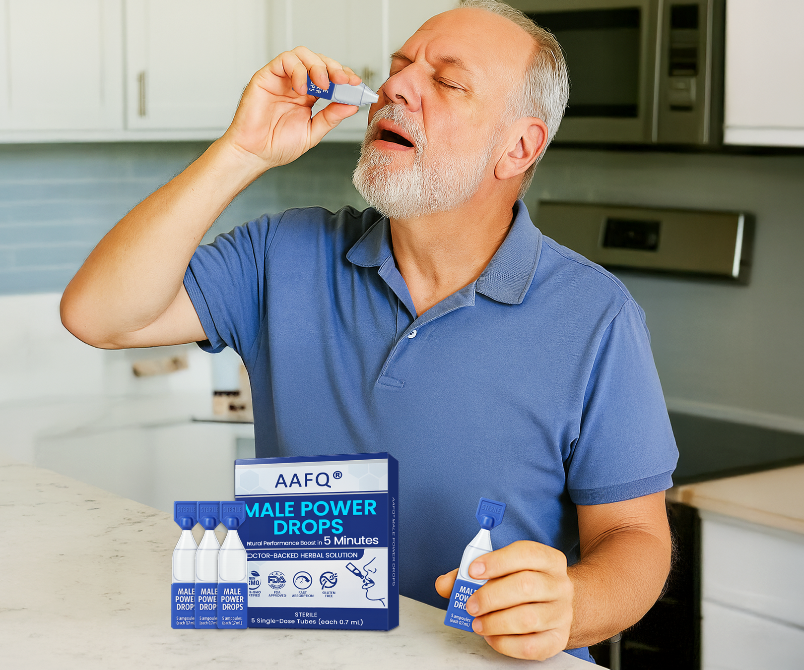 AAFQ® Male Power Drops - 2025 Upgrade: Your Pocket-Sized Secret